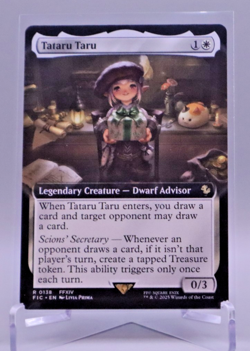 Tataru Taru EXTENDED ART Rare 0138 MTG Final Fantasy NM - Pack Fresh 🔥 K205 - Image 1