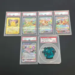 Lot of (6) Slabbed Pokemon with PSA 10 - Image 1