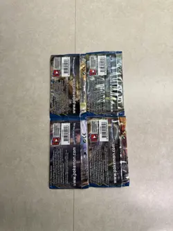 2016 POKEMON XY BREAKPOINT LOT OF 4 BOOSTER PACKS COMPLETE ART SET SEALED A - Image 2