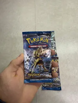 2016 POKEMON XY BREAKPOINT LOT OF 4 BOOSTER PACKS COMPLETE ART SET SEALED A - Image 4