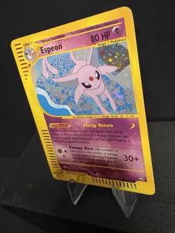 Pokemon Espeon Aquapolis Holo Rare H9/H32 - Image 4