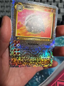 Golem (Reverse Holo) 24/110 Legendary Collection (LP) Pokemon TCG - Image 3