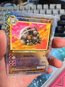 Golem (Reverse Holo) 24/110 Legendary Collection (LP) Pokemon TCG - Image 4