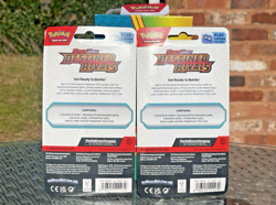 POKEMON TCG DESTINED RIVALS PREMIUM CHECKLANE BLISTER PACK ART SET X2 *SEALED* - Image 3