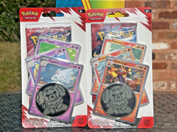 POKEMON TCG DESTINED RIVALS PREMIUM CHECKLANE BLISTER PACK ART SET X2 *SEALED* - Image 4