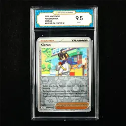 TQG 9.5 MINT+ 2025 Pokemon ENG Kieran 113/131 U - Image 1