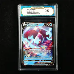 TQG 9.5 MINT+ 2022 Pokemon ENG Lumineon V* 040/172 R - Image 1