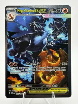 Mega Charizard X EX SIR 125/094 Phantasmal Flames English Pokemon TCG Pack Fresh - Image 2