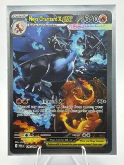 Mega Charizard X EX SIR 125/094 Phantasmal Flames English Pokemon TCG Pack Fresh - Image 5