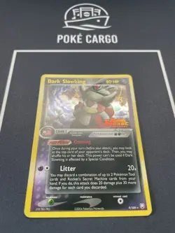 Pokemon Dark Slowking 9/109 Reverse Holo Team Rocket Returns LP Condition - Image 2