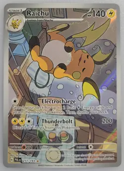 Raichu 211/193 Sv02: Pokemon Paldea Evolved Holo NM - Image 2