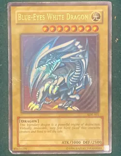 Yugioh Blue-eyes White Dragon Sdk Unlimited Mp Faded Coloring - Image 1