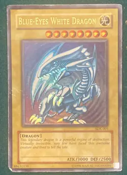 Yugioh Blue-eyes White Dragon Sdk Unlimited Mp Faded Coloring - Image 2