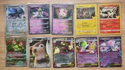 Pokemon Card Lot x10 - 2 Full Arts + 3 Mega EX + 2 Stamped Rares + Holos -Bundle - Image 1