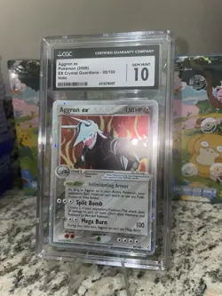 Aggron ex Holo #89/100 - Pokemon EX Crystal Guardians - CGC 10 Gem Mint - Image 3