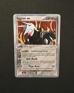 2006 Aggron ex - 89/100 - Pokemon Crystal Guardians Ultra Rare Holo NM+ / Mint - Image 1