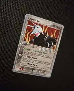 2006 Aggron ex - 89/100 - Pokemon Crystal Guardians Ultra Rare Holo NM+ / Mint - Image 3
