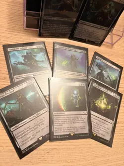 Magic MTG Warhammer 40k - Necron Dynasties Commander Precon Deck Boxed & Sleeved - Image 3