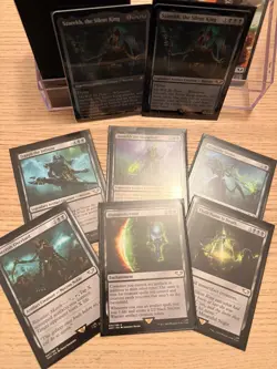 Magic MTG Warhammer 40k - Necron Dynasties Commander Precon Deck Boxed & Sleeved - Image 4