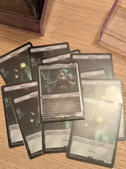 Magic MTG Warhammer 40k - Necron Dynasties Commander Precon Deck Boxed & Sleeved - Image 5