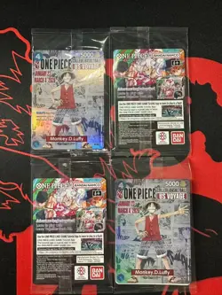 Monkey.D.Luffy (055) (College Basketball US Voyage) P-055 One Piece Promotion... - Image 1