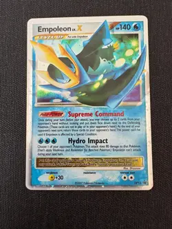 Pokemon - Empoleon LV.X DP11 Diamond and Pearl Holo - LP - Image 1