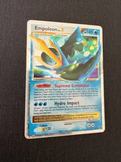 Pokemon - Empoleon LV.X DP11 Diamond and Pearl Holo - LP - Image 2