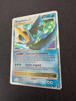 Pokemon - Empoleon LV.X DP11 Diamond and Pearl Holo - LP - Image 3