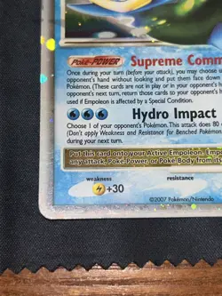 Empoleon Lv. X DP11 - Diamond & Pearl Promo - LP+ [Pokemon TCG] - Image 2