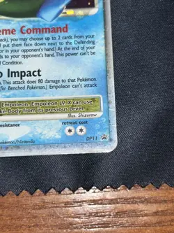 Empoleon Lv. X DP11 - Diamond & Pearl Promo - LP+ [Pokemon TCG] - Image 3