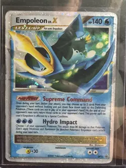 Empoleon LV.X DP11, Diamond & Pearl: Holo Collection, MP, Pokemon TCG - Image 1