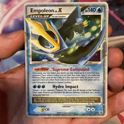 Empoleon LV.X DP11 Diamond and Pearl Holo - Image 2