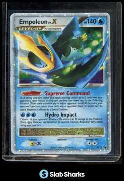 2007 POKEMON DIAMOND & PEARL BLACK STAR PROMOS #DP11 EMPOLEON LV.X - Image 1