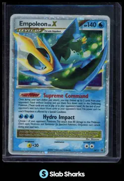 2007 POKEMON DIAMOND & PEARL BLACK STAR PROMOS #DP11 EMPOLEON LV.X - Image 1