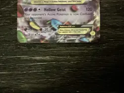 Pokemon Mega Gengar EX XY166 Full Art Holo Promo Mega Evolution Card - Image 4