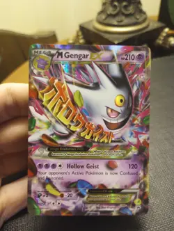 Mega Gengar EX #XY166 Holo full art Pokemon Promo 2016 - Image 2