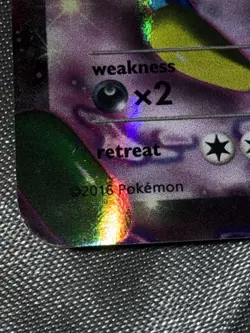 Pokemon TCG Holo SHINY 2016 XY Black Star Promo M Gengar EX (XY166) *UNGRADED* - Image 3