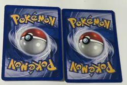 Misty’s Seel Lot Of 2 Cards From Both Vintage Gym Sets LP Condition - Image 2