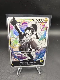One Piece TCG - ST29-001 Alt Art Leader Card - Monkey.D.Luffy #1 - Image 1