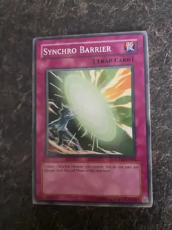 Synchro Barrier Trap YuGiOh Card SOVR-EN064 - Image 1