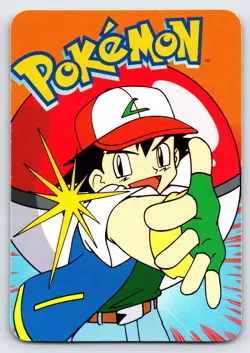 Slowbro #080 Pokemon Vending Prism Holo Sticker Card Nintendo Authentic Nm/Vlp - Image 2