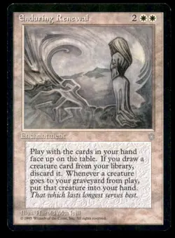 Enduring Renewal LP Light Play Ice Age MTG [6771] - Image 1