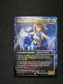 Yuna, Hope of Spira (Borderless) (Chocobo Track Foil) Final Fantasy Foil - Image 1