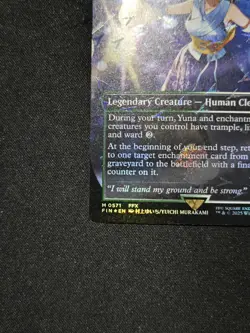 Yuna, Hope of Spira (Borderless) (Chocobo Track Foil) Final Fantasy Foil - Image 5