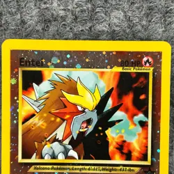 Vintage Pokemon Neo Revelation Entei Promo 34 Reverse Holo LP - Image 5