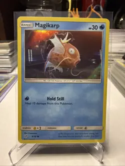 Magikarp ERROR HOLO BLEED Detective Pikachu 8/18 MINT Pokemon TCG Card - Image 1