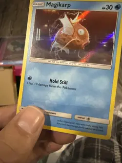 Magikarp ERROR HOLO BLEED Detective Pikachu 8/18 MINT Pokemon TCG Card - Image 2
