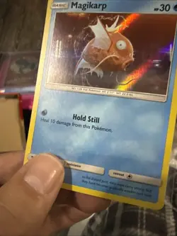 Magikarp ERROR HOLO BLEED Detective Pikachu 8/18 MINT Pokemon TCG Card - Image 3
