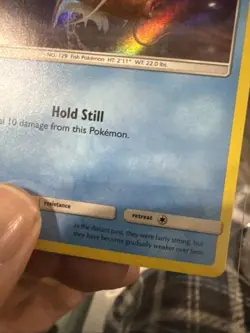 Magikarp ERROR HOLO BLEED Detective Pikachu 8/18 MINT Pokemon TCG Card - Image 5