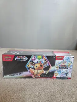 Pokemon Prismatic Evolutions Surprise Box and Booster Bundle new in box - Image 1